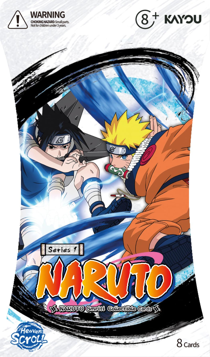 Kayou - Naruto - Heaven Scroll - Booster 8 Cards - Trading Cards