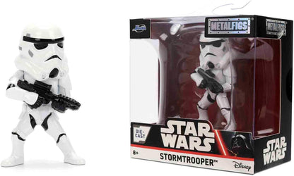 Jada Toys Star Wars Figure (1 Piece) - 1 of 4 Star Wars Metal Collectible Figures for Film Fans and Collectors Ages 8 and up, Random Selection, Approximately 6.5 cm