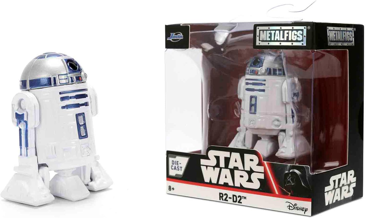 Jada Toys Star Wars Figure (1 Piece) - 1 of 4 Star Wars Metal Collectible Figures for Film Fans and Collectors Ages 8 and up, Random Selection, Approximately 6.5 cm