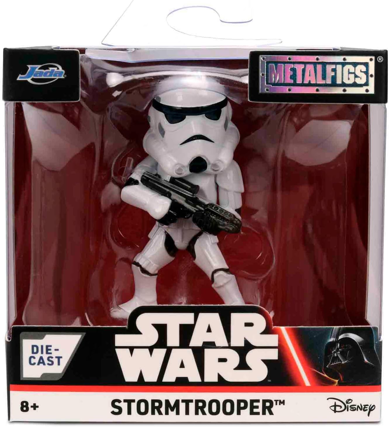 Jada Toys Star Wars Figure (1 Piece) - 1 of 4 Star Wars Metal Collectible Figures for Film Fans and Collectors Ages 8 and up, Random Selection, Approximately 6.5 cm