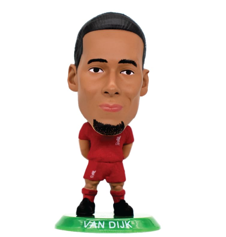 SoccerStarz - Liverpool Virgil Van Dijk - Home Kit (Classic Kit) /Figures
