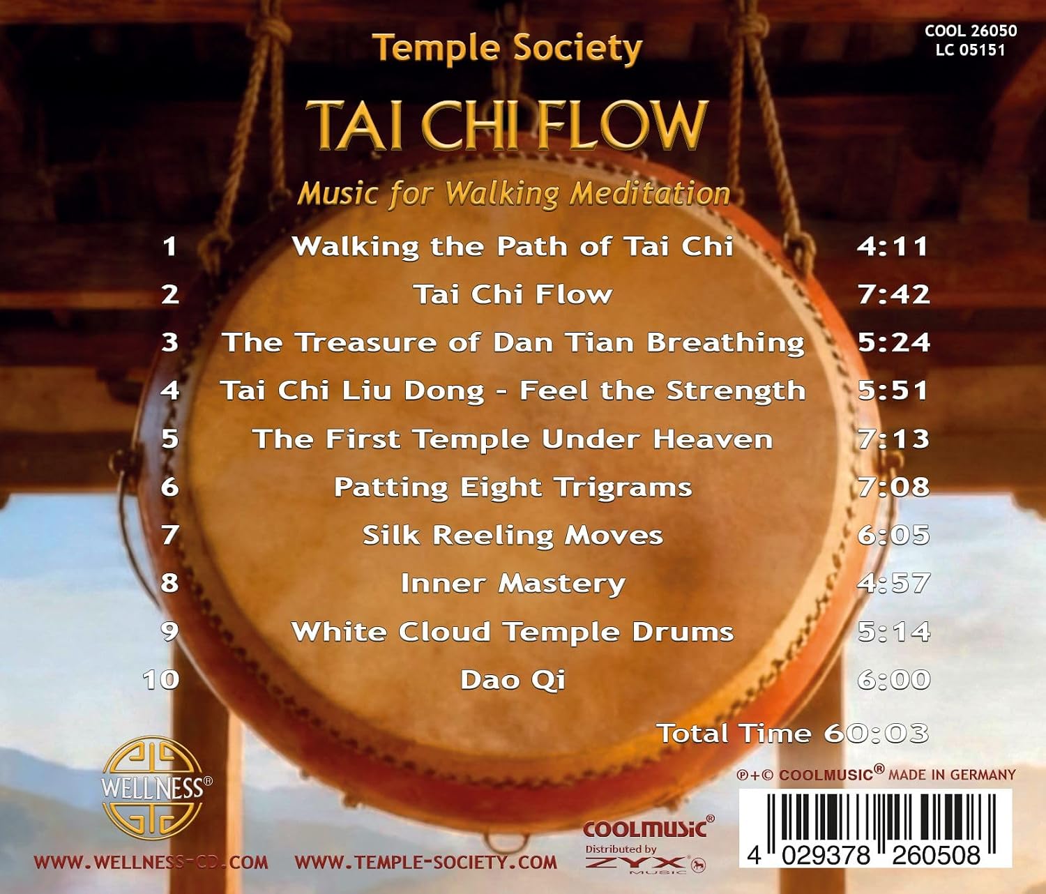 TAI CHI FLOW - MUSIC FOR WALKING MEDITAT