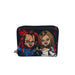 Loungefly Damen Geldbörse Mehrfarbig Cartoon Reißverschluss Bifold