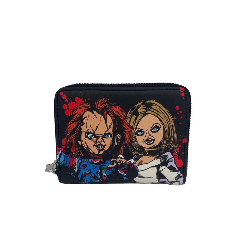 Loungefly Damen Geldbörse Mehrfarbig Cartoon Reißverschluss Bifold