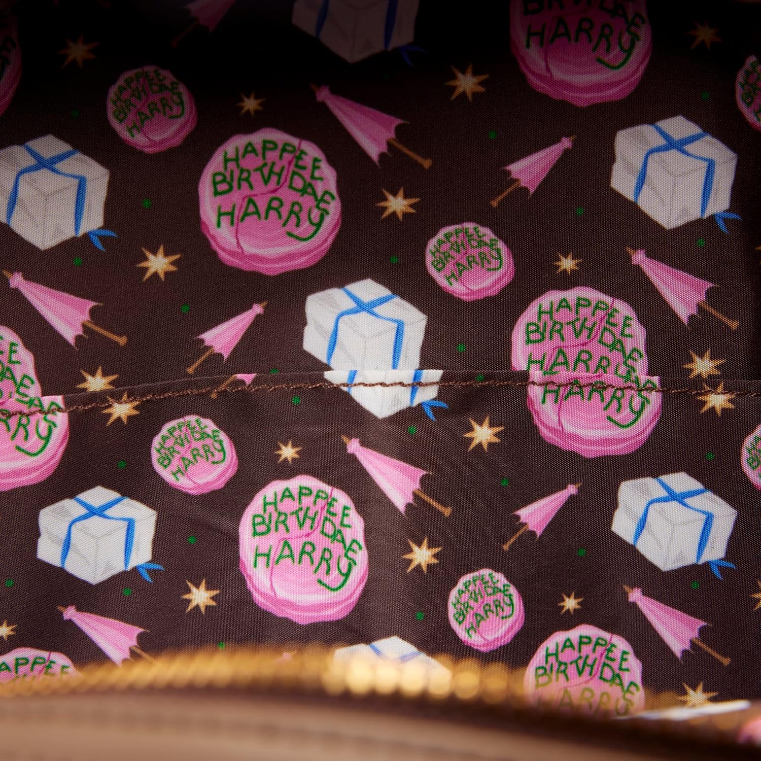 Loungefly Warner Bros.: Harry Potter - Hagrid - Birthday Cake - Mini Backpack with Coin Bag - Collectible Bags