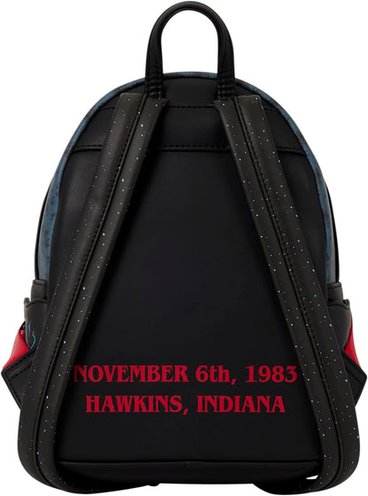 Loungefly Netflix: Stranger Things - Characters - 10th Anniversary - Light-Up Mini Backpack - Collectible Bags