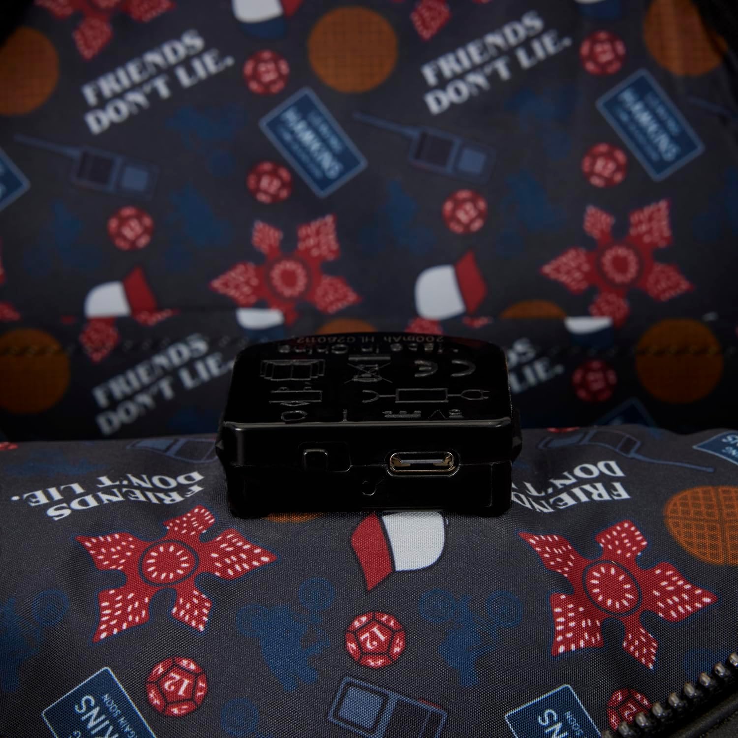 Loungefly Netflix: Stranger Things - Characters - 10th Anniversary - Light-Up Mini Backpack - Collectible Bags