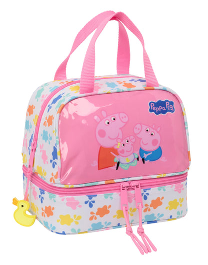 Peppa Pig Baby Pig – Thermal Lunch Box, Pencil Case, Quality and Maximum Resistance, Meal, Recreation, Snack and Breakfast, 20 x 15 x 20 cm