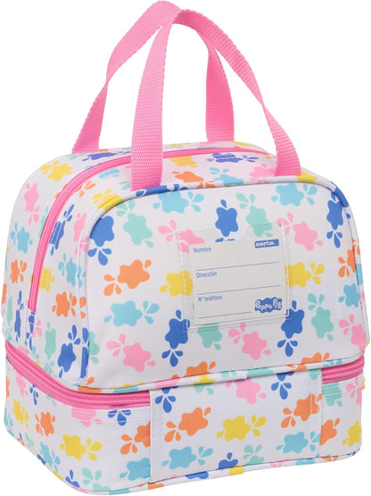 Peppa Pig Baby Pig – Thermal Lunch Box, Pencil Case, Quality and Maximum Resistance, Meal, Recreation, Snack and Breakfast, 20 x 15 x 20 cm