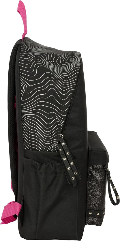 K-POP Demon Hunters - ENERGY - Laptop Backpack 14.1", Ideal for Young People of Different Ages, Comfortable and Versatile, Resistance, 31x13x43cm
