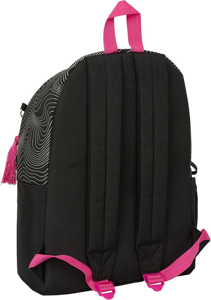 K-POP Demon Hunters - ENERGY - Laptop Backpack 14.1", Ideal for Young People of Different Ages, Comfortable and Versatile, Resistance, 31x13x43cm
