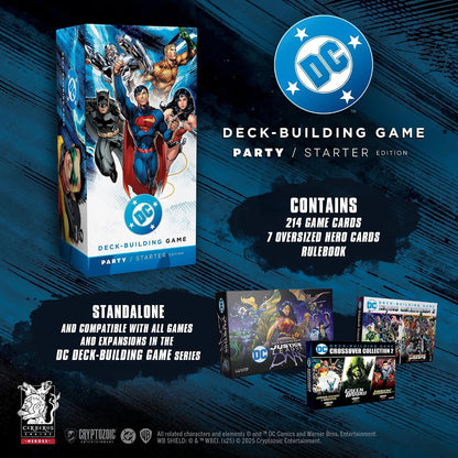 Cryptozoic Entertainment DC Deck-Building Game (Party/Starter Edition