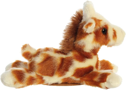 AURORA - 33404 - Shoulderkins Jules Giraffe Soft Toy - 15cm - Orange - Fun Buddy that Can Go Everywhere with You - Perfect for Kids 1+ Year - Ideal for Birthdays, Gifts or any occasion