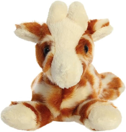 AURORA - 33404 - Shoulderkins Jules Giraffe Soft Toy - 15cm - Orange - Fun Buddy that Can Go Everywhere with You - Perfect for Kids 1+ Year - Ideal for Birthdays, Gifts or any occasion