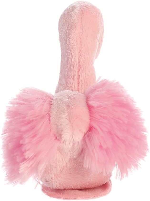 AURORA - 33405 - Shoulderkins Fay Flamingo Soft Toy - 15cm - Pink - Fun Buddy that Can Go Everywhere with You - Perfect for Kids 1+ Year - Ideal for Birthdays, Gifts or any occasion