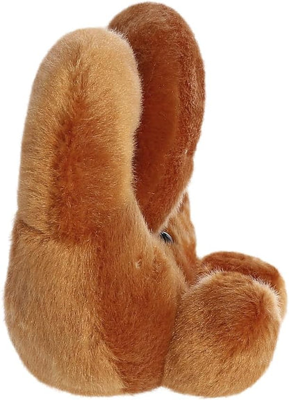 AURORA - 33885 – Palm Pals Twist Brezel 13 cm weiches Spielzeug – lustiges Sammlerstück Plüsch für Kinder und Erwachsene Sammler – perfekt für Geburtstage, Geschenke oder jeden Anlass – Braun