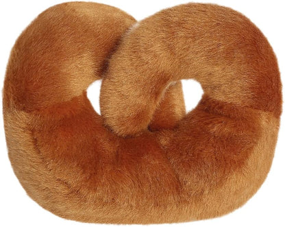 AURORA - 33885 – Palm Pals Twist Brezel 13 cm weiches Spielzeug – lustiges Sammlerstück Plüsch für Kinder und Erwachsene Sammler – perfekt für Geburtstage, Geschenke oder jeden Anlass – Braun