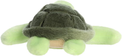 AURORA - 34382 - Shoulderkins Saavy Sea Turtle Plüschtier - 15 cm - Grün - Fun Buddy der überall mit Ihnen hin gehen kann - Perfekt für Kinder ab 1 Jahr - Ideal für Geburtstage, Geschenke oder jeden