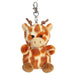 AURORA - 34448 – Palmenfreunde Safara-Giraffe, zum Anklippen, 10 cm, Plüschtier – lustiges Sammelplüsch für Kinder und Erwachsene – perfekt für Geburtstage, Geschenke oder jeden Anlass – Orange