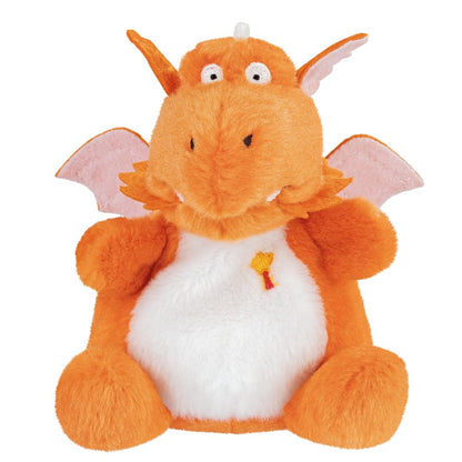 AURORA - 61681 -ZOG Palm Pals Soft Toy -13cm -Orange - Fun Collectable Plush for Kids and Adult Collectors - Perfect for Birthdays, Gifts or any occasion