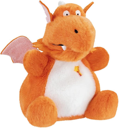 AURORA - 61681 -ZOG Palm Pals Soft Toy -13cm -Orange - Fun Collectable Plush for Kids and Adult Collectors - Perfect for Birthdays, Gifts or any occasion