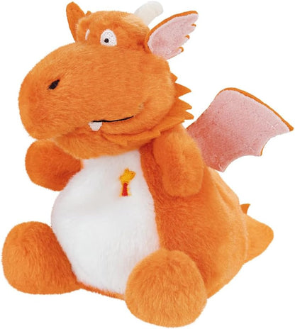 AURORA - 61681 -ZOG Palm Pals Soft Toy -13cm -Orange - Fun Collectable Plush for Kids and Adult Collectors - Perfect for Birthdays, Gifts or any occasion