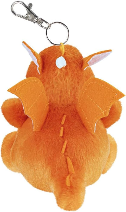 AURORA - 61682 - ZOG Palm Pals Clip-On Soft Toy - 10cm - Orange - Fun Collectable Plush for Kids and Adult Collectors - Perfect for Birthdays, Gifts or any occasion