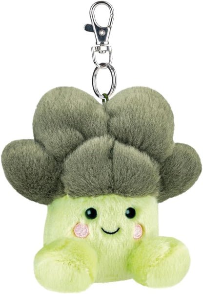 AURORA -61688 - Palmenfreunde Luigi Brokkoli zum Anklippen, 10 cm weiches Spielzeug, lustiges Sammlerstück für Kinder und Erwachsene, Sammler, perfekt für Geburtstage, Geschenke oder jeden Anlass