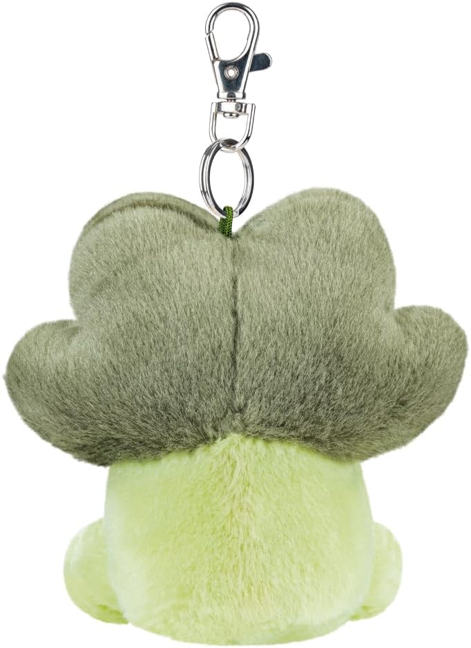 AURORA -61688 - Palmenfreunde Luigi Brokkoli zum Anklippen, 10 cm weiches Spielzeug, lustiges Sammlerstück für Kinder und Erwachsene, Sammler, perfekt für Geburtstage, Geschenke oder jeden Anlass