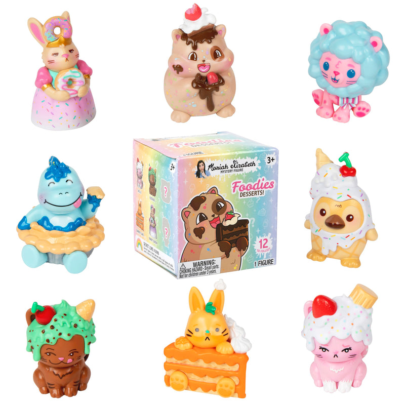 Moriah Elizabeth Series 4 Dessert Mystery Figures – Cute Blind‑Box Collectibles Featuring Shelly, Eustace, Baby Leon, Mega Chubs & More