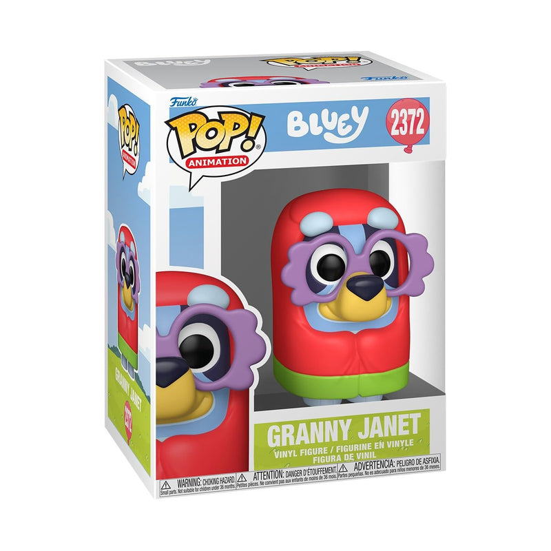 Funko POP! Animation: Bluey - Granny Janet | Official Merch - Collectable Vinyl Figurine for Shelf Display - Birthday Gift Idea for Fans and Collectors