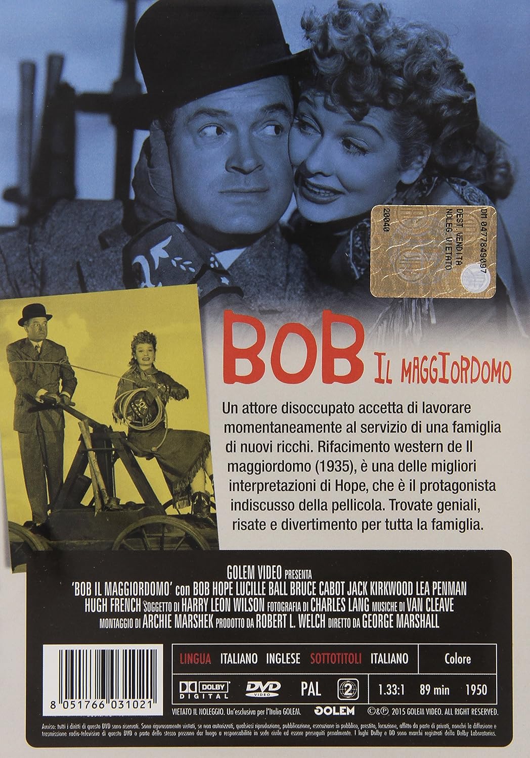 bob il maggiordomo dvd Italian Import