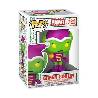 Funko POP! Marvel: Holiday - Goblin (Nutcracker) | Offizieller Fanartikel und Merch - Vinyl Sammelfigur als Regal Deko - Geschenkidee zum Geburtstag für Fans und Sammler