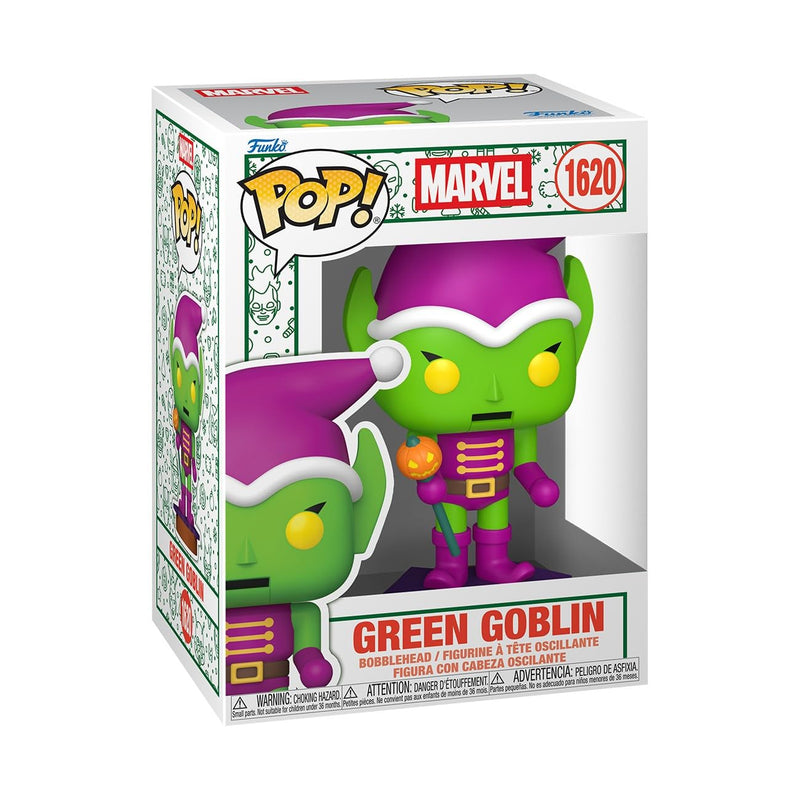 Funko POP! Marvel: Holiday - Goblin (Nutcracker) | Offizieller Fanartikel und Merch - Vinyl Sammelfigur als Regal Deko - Geschenkidee zum Geburtstag für Fans und Sammler