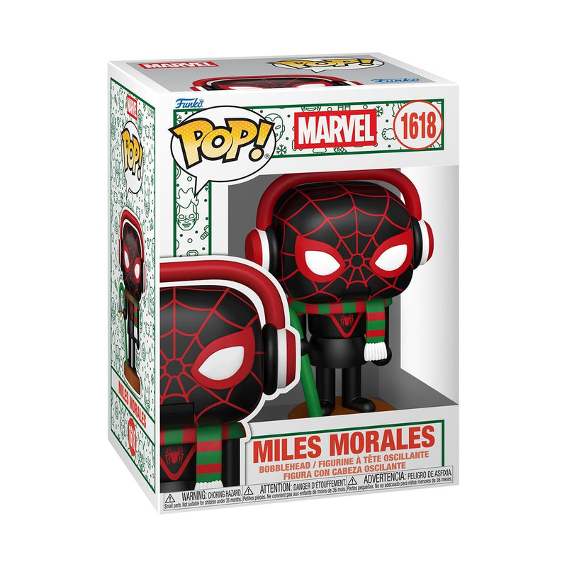 Funko POP! Marvel: Holiday - Miles (Nutcracker) | Offizieller Fanartikel und Merch - Vinyl Sammelfigur als Regal Deko - Geschenkidee zum Geburtstag für Fans und Sammler