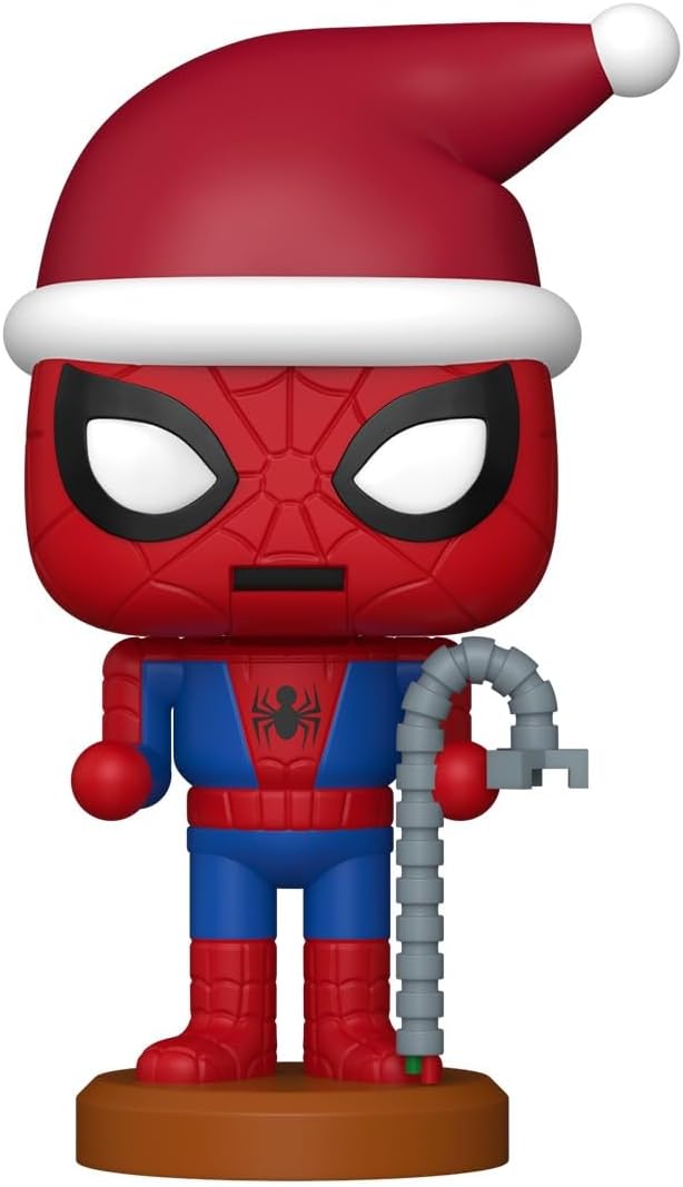 Funko POP! Marvel: Holiday - Spider-Man (Nutcracker) | Offizieller Fanartikel und Merch - Vinyl Sammelfigur als Regal Deko - Geschenkidee zum Geburtstag für Fans und Sammler