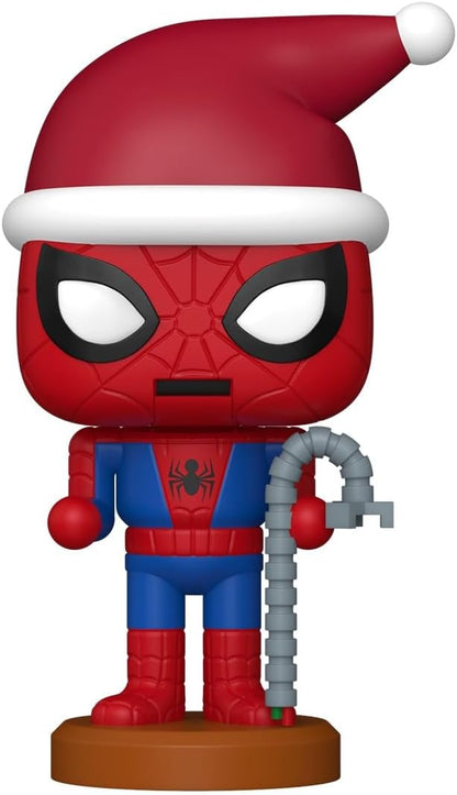 Funko POP! Marvel: Holiday - Spider-Man (Nutcracker) | Offizieller Fanartikel und Merch - Vinyl Sammelfigur als Regal Deko - Geschenkidee zum Geburtstag für Fans und Sammler