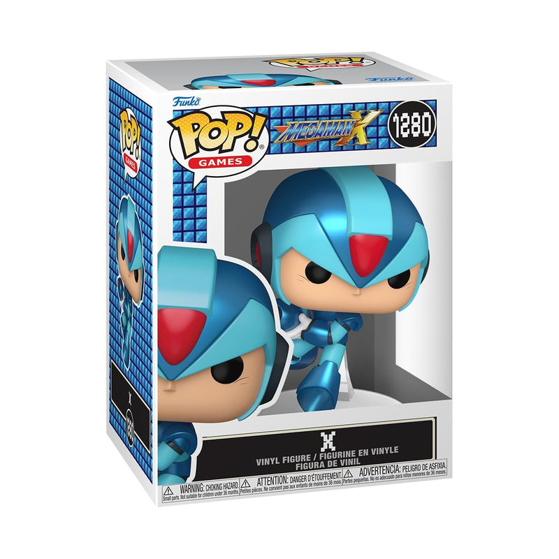 Funko POP! Games: Mega Man X | Offizieller Fanartikel und Merch - Vinyl Sammelfigur als Regal Deko - Geschenkidee zum Geburtstag für Fans und Sammler