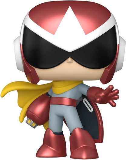 Funko POP! Games: Mega Man - Proto Man | Offizieller Fanartikel und Merch - Vinyl Sammelfigur als Regal Deko - Geschenkidee zum Geburtstag für Fans und Sammler