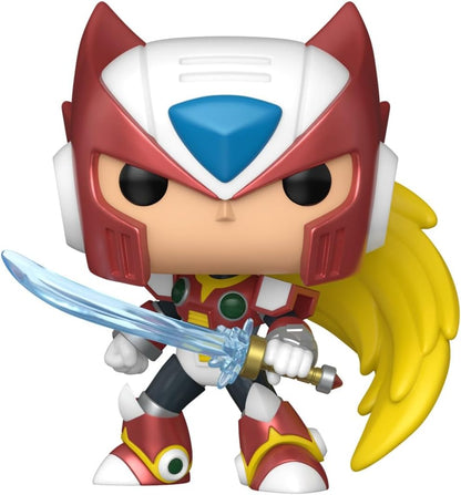 Funko POP! Games: Mega Man - Zero | Offizieller Fanartikel und Merch - Vinyl Sammelfigur als Regal Deko - Geschenkidee zum Geburtstag für Fans und Sammler