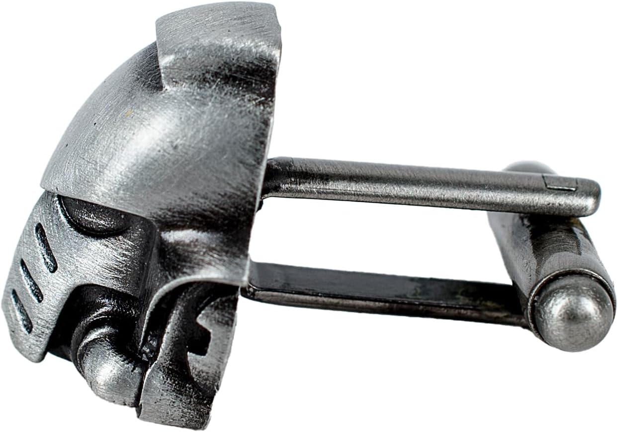 Warhammer 40.000 Space Marine Symbol Manschettenknöpfe - Offiziell lizenziertes Premium Metall Design Geschenk Schmuck, Einheitsgröße, Zink, Kein Edelstein