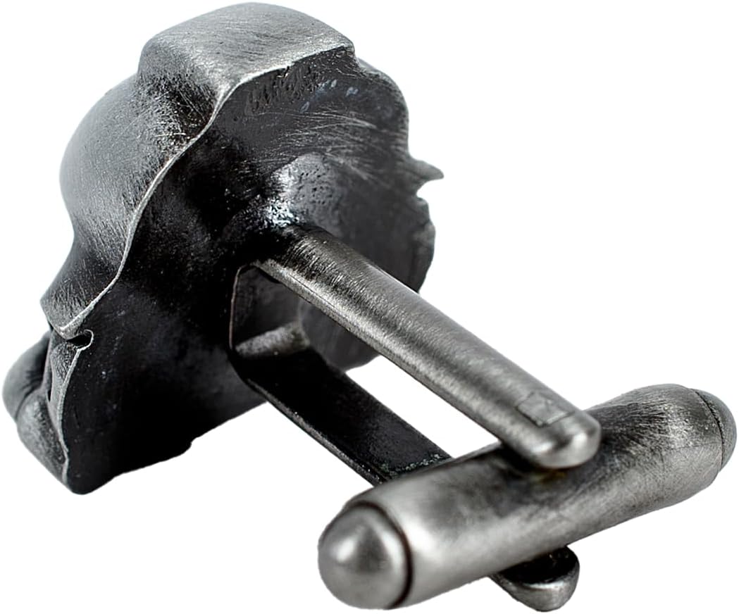Warhammer 40.000 Space Marine Symbol Manschettenknöpfe - Offiziell lizenziertes Premium Metall Design Geschenk Schmuck, Einheitsgröße, Zink, Kein Edelstein