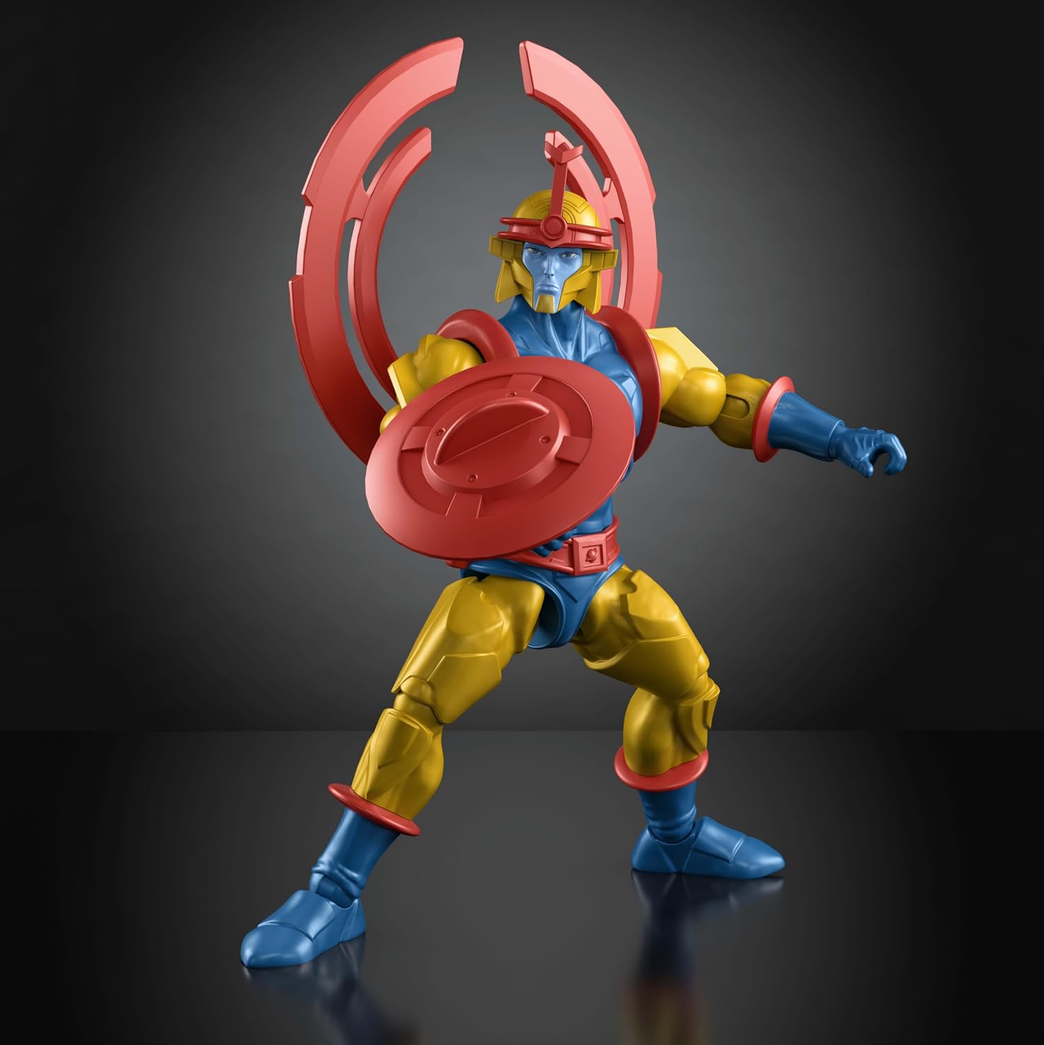 Masters of the Universe Origins 200X Sy-Klone 5.5in Action Figure | MOTU Cartoon Collection Figure, 1980s TV Inspired Human Tornado with Lenticular Chest Design, Heroic Warrior