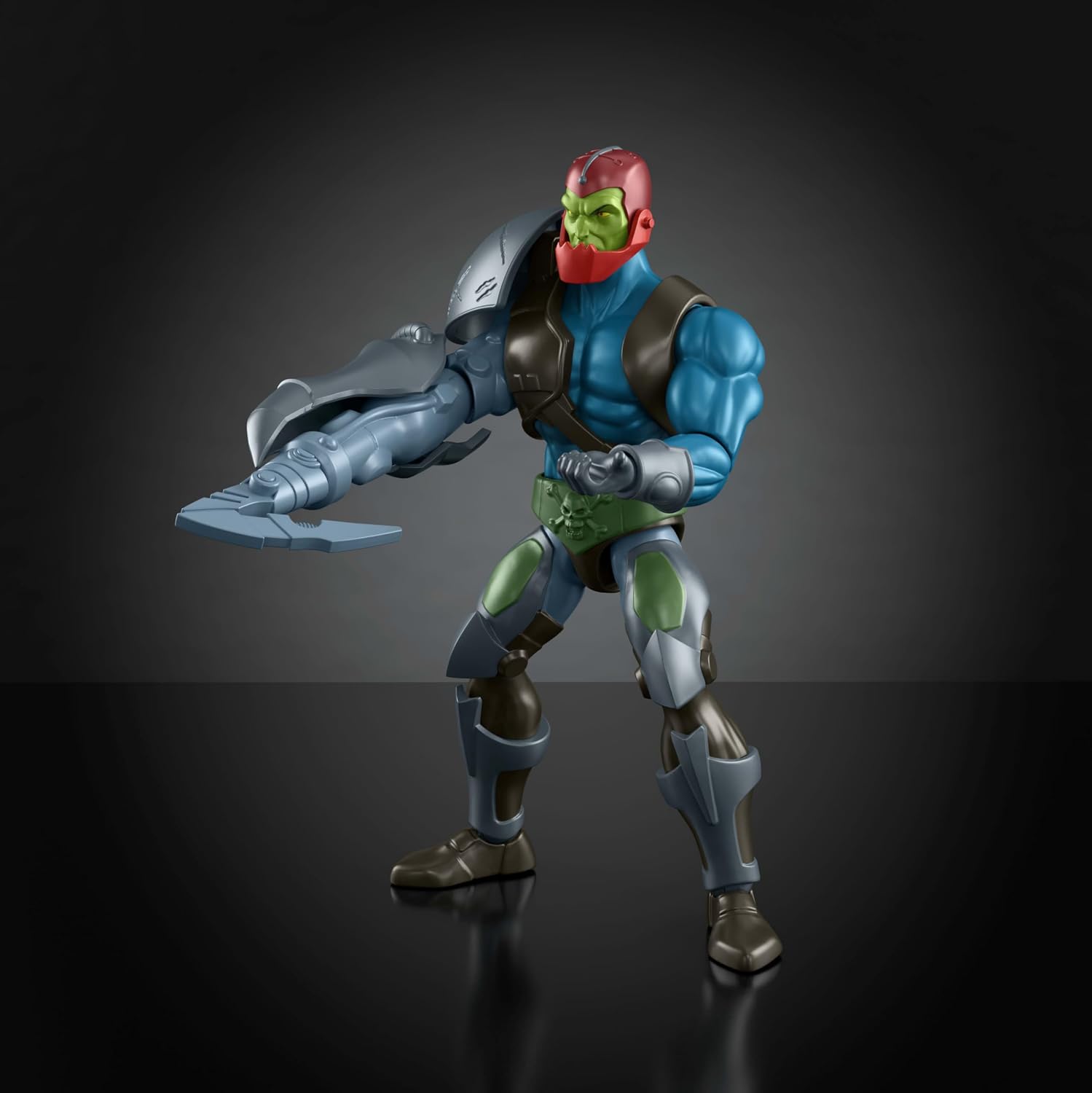 Masters of the Universe Origins 200X Trap Jaw 5.5in Action Figure | MOTU Cartoon Collection Villain Figure, 1980s TV Inspired Evil Warrior with Arm Claw & Hook Accessories