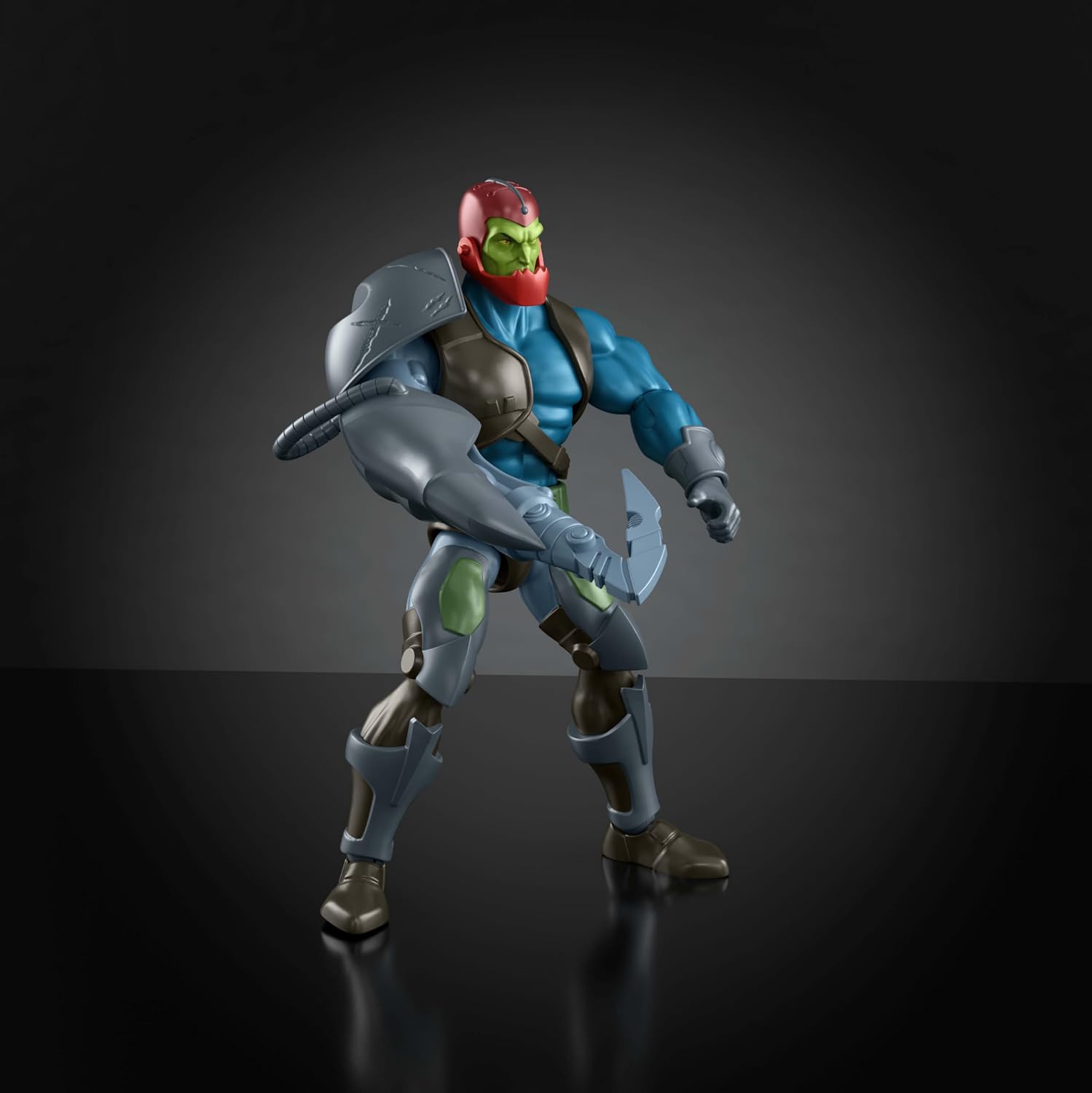 Masters of the Universe Origins 200X Trap Jaw 5.5in Action Figure | MOTU Cartoon Collection Villain Figure, 1980s TV Inspired Evil Warrior with Arm Claw & Hook Accessories