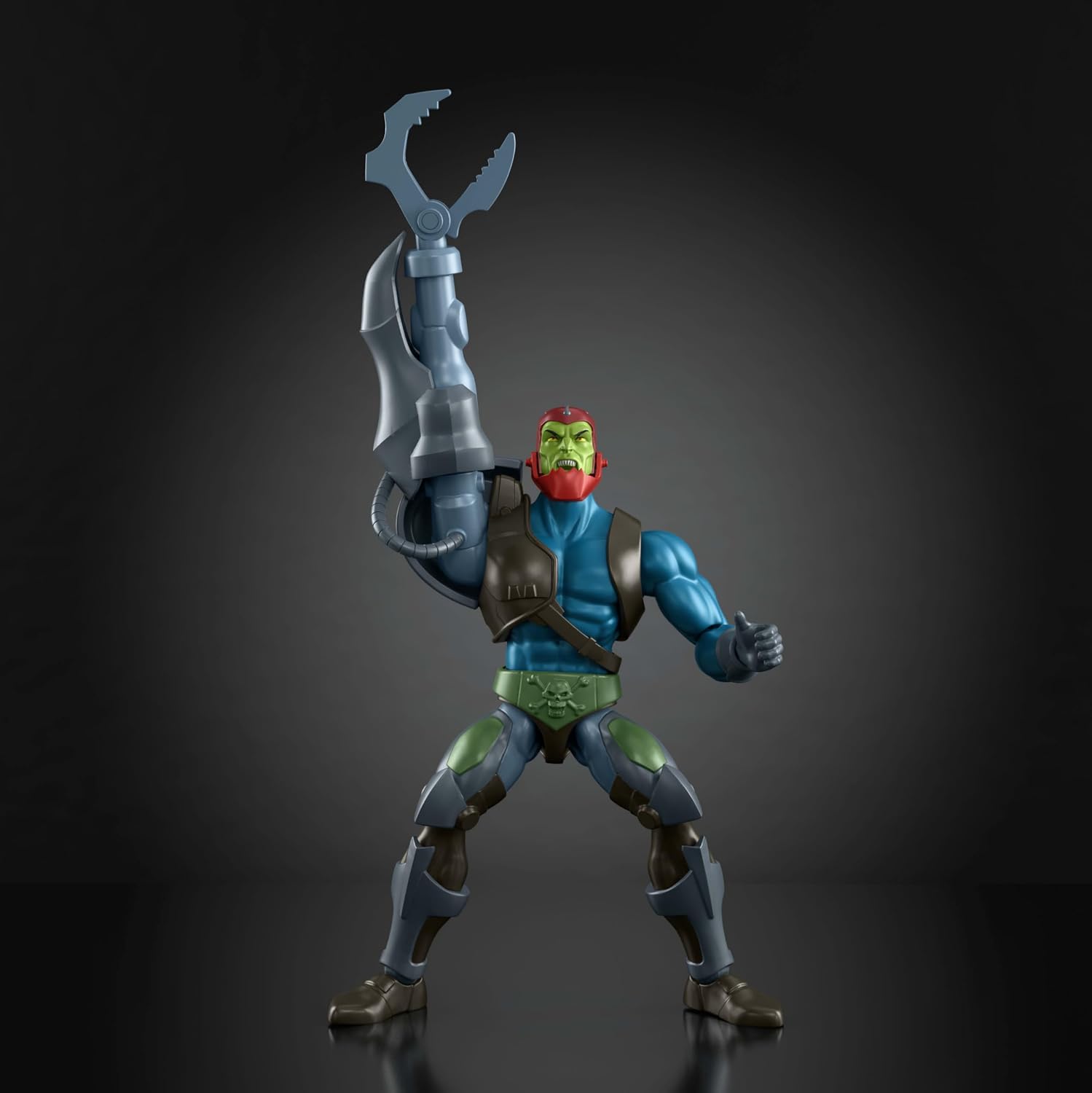 Masters of the Universe Origins 200X Trap Jaw 5.5in Action Figure | MOTU Cartoon Collection Villain Figure, 1980s TV Inspired Evil Warrior with Arm Claw & Hook Accessories