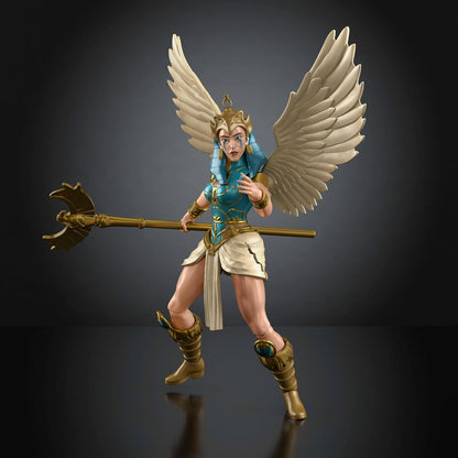 Masters of the Universe Origins 200X Sorceress Action Figure | MOTU Cartoon Collection Heroic 5.5 Inch Figure, 1980s TV Inspired Guardian of Castle Grayskull, Winged Staff Accessory