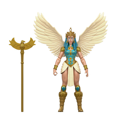Masters of the Universe Origins 200X Sorceress Action Figure | MOTU Cartoon Collection Heroic 5.5 Inch Figure, 1980s TV Inspired Guardian of Castle Grayskull, Winged Staff Accessory