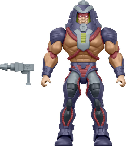 Masters of the Universe Origins 200X Man-E-Faces Action Figure | MOTU Cartoon Collection Hero 5.5 Inch Figure, 1980s TV Inspired with Rotating Head Feature