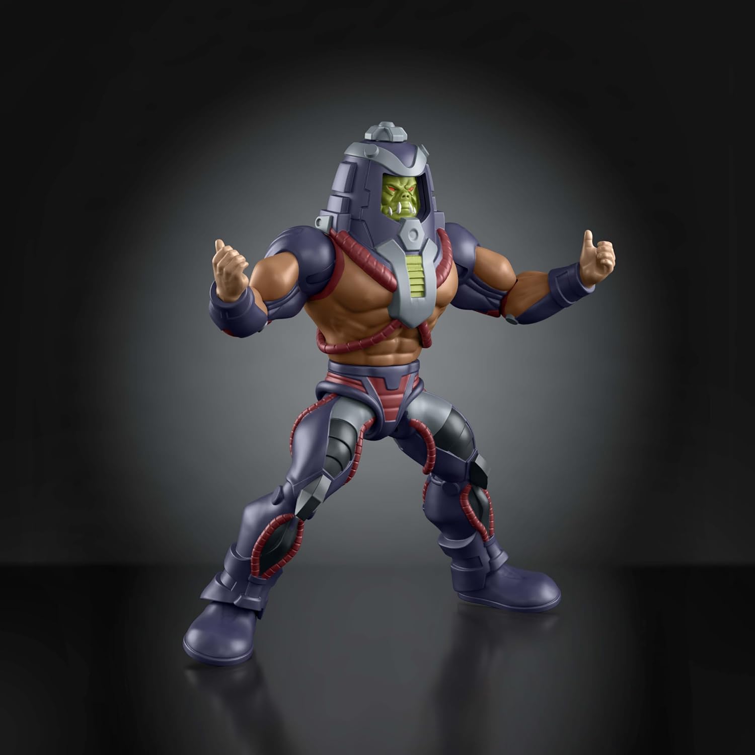 Masters of the Universe Origins 200X Man-E-Faces Action Figure | MOTU Cartoon Collection Hero 5.5 Inch Figure, 1980s TV Inspired with Rotating Head Feature